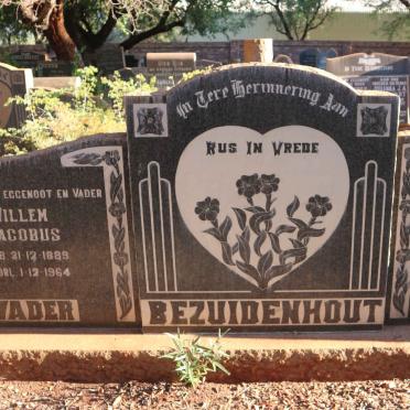BEZUIDENHOUT Willem Jacobus 1889-1964 &amp; Jacoba Johanna Cornelia 18?1-1974