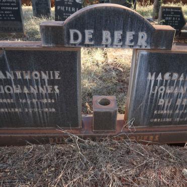 BEER Anthonie Johannes, de 1886-1930 &amp; Magdalena Johanna DU PREEZ 1898-1981