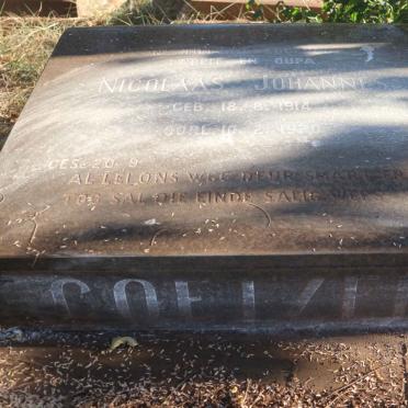 COETZER Nicolaas Johannes 1914-1970