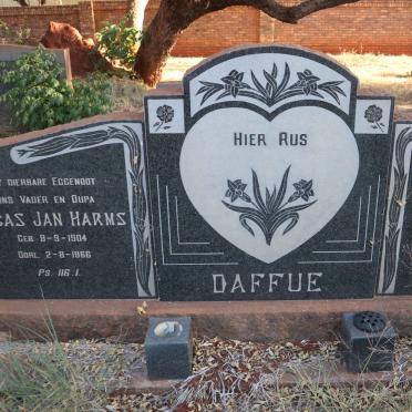 DAFFUE Lucas Jan Harms 1904-1966 &amp; Louisa Sophia 1910-1983