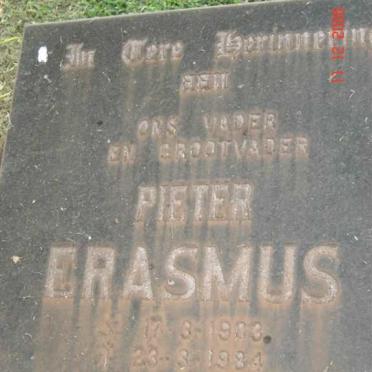 ERASMUS Pieter 1903-1984