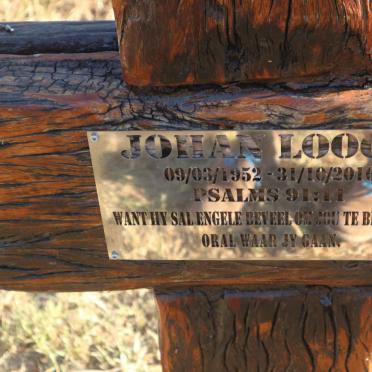 LOOCK Johan 1952-2016