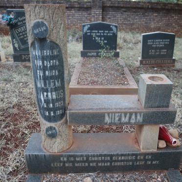 NIEMAN Willem Jacobus 1923-1984