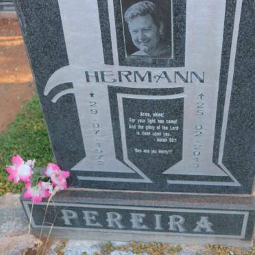 PEREIRA Hermann 1972-2013