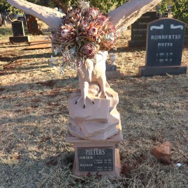 PIETERS Dries 1920-1999 &amp; Rosie 1931-2002