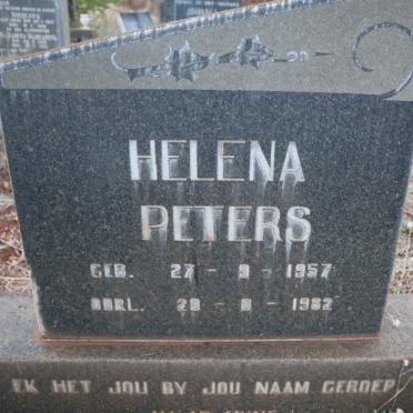 PETERS Helena 1957-1982
