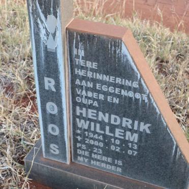ROOS Hendrik Willem 1944-2000