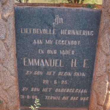 VISAGIE Emmanuel H.E.