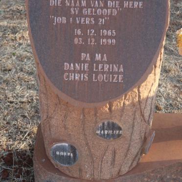 VOS Daniel Frederik 1965-1999