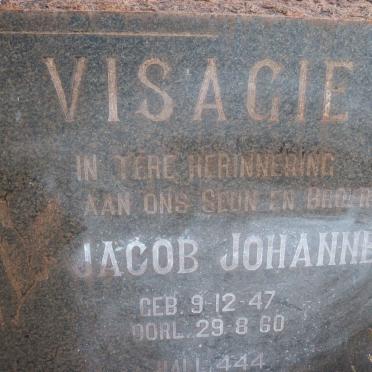 VISAGIE Jacob Johannes 1947-1960