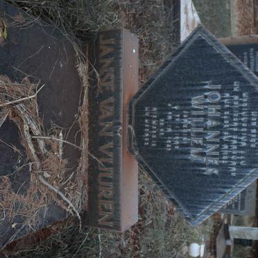 VUUREN Johannes Willem, Janse van 1907-1982