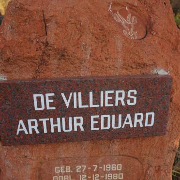 VILLIERS Arthur Eduard, de 1960-1980