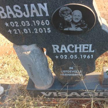 VISAGIE Basjan 1960-2015 &amp; Rachel 1961-