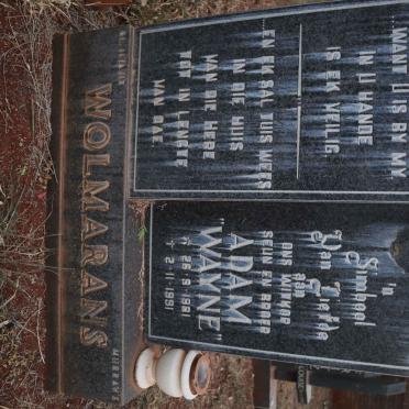WOLMARANS Adam 1981-1991