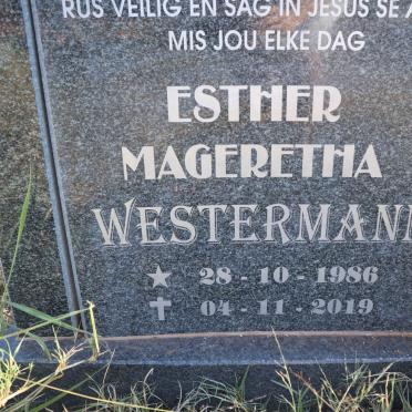 WESTERMANN Esther Mageretha 1986-2019
