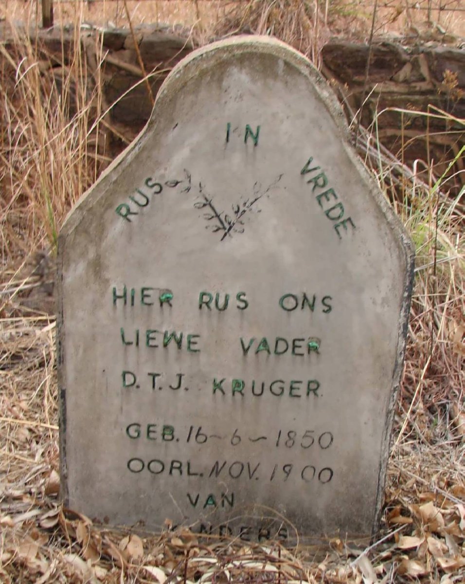 KRUGER D.T.J. 1850-1900