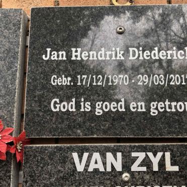 DIEDERICKS Jan Hendrik 1970-2017