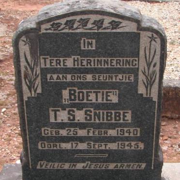 SNIBBE T.S. 1940-1945