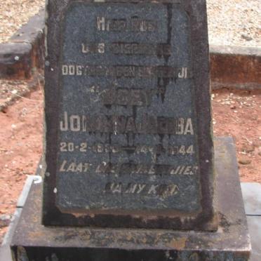 SWART Johanna Jacoba 193?-1944