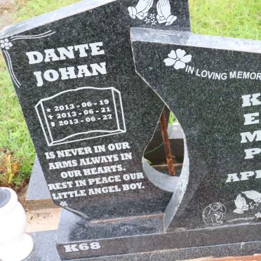 KEMP Dante Johan 2013-2013
