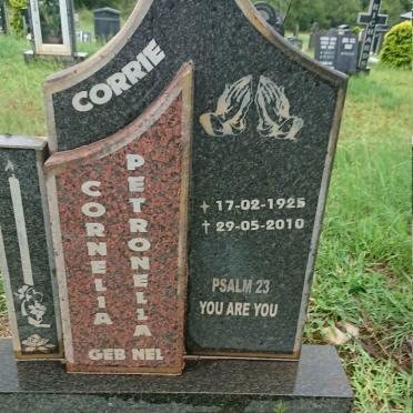 THERON Cornelia Petronella nee NEL 1925-2010