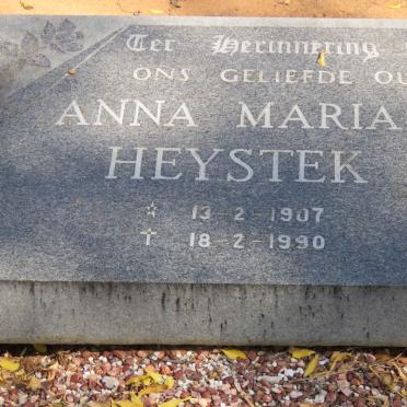 HEYSTEK Anna Maria 1907-1990