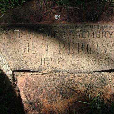 PERCIVAL Jen 1892-1985