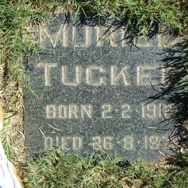 TUCKER Muriel 1912-1971