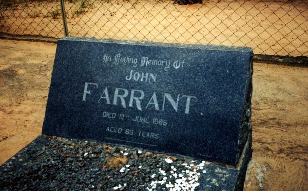 FARRANT John -1969