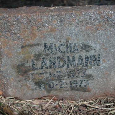 LANDMANN Michael 1973-1973