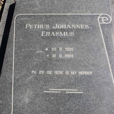 ERASMUS Petrus Johannes 1905-1984
