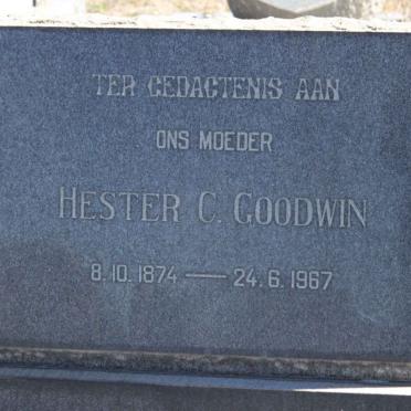 GOODWIN Hester C. 1874-1967