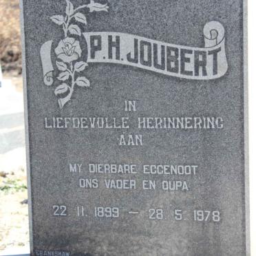 JOUBERT P.J. 1899-1978