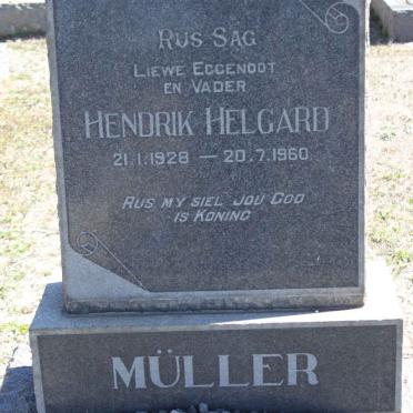MÜLLER Hendrik Helgaard 1928-1960