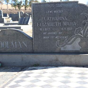 MOOLMAN Catharina Elizabeth Maria 1877-1969