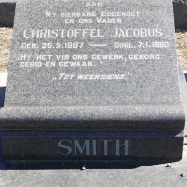 SMITH Christoffel Jacobus 1887-1960