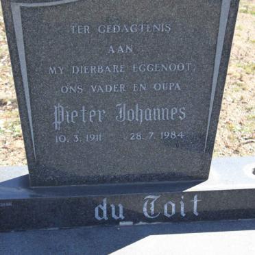 TOIT Pieter Johannes, du 1911-1984