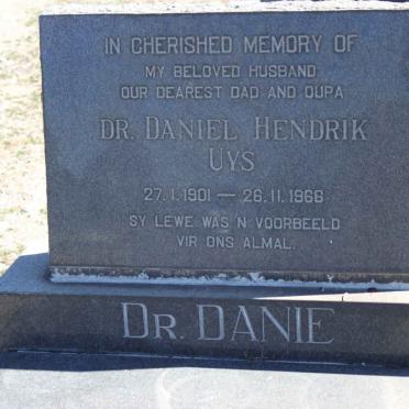 UYS Daniel Hendrick 1901-1966