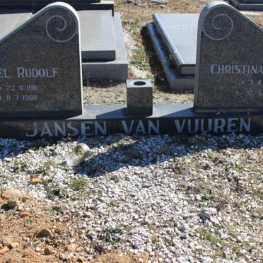 VUUREN Daniel Rudolf, Jansen van 1911-1988 &amp; Christina Helena 1915-2003