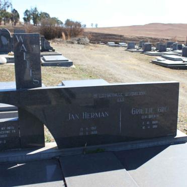 WALLES Jan Herman 1912-1988 & Grietjie ORENTH 1908-1991 _1
