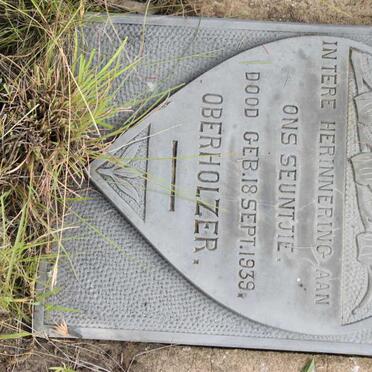 OBERHOLZER Seuntjie 1939-1939