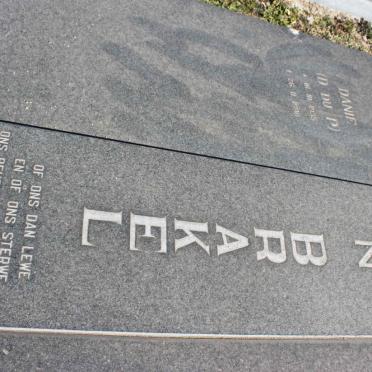 BRAKEL Danie, van 1935-1990
