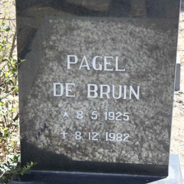 BRUIN Pagel, de 1925-1982