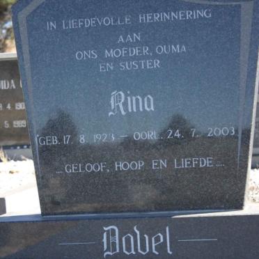 BABEL Rina 1923-2003