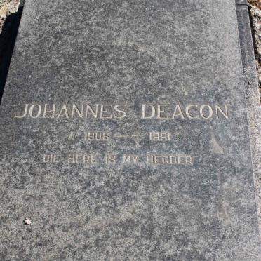 DEACON Johannes 1908-1991