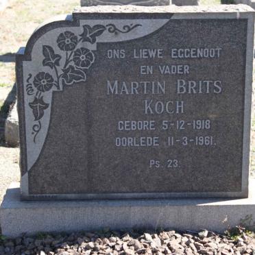 KOCH Martin Brits 1918-1961