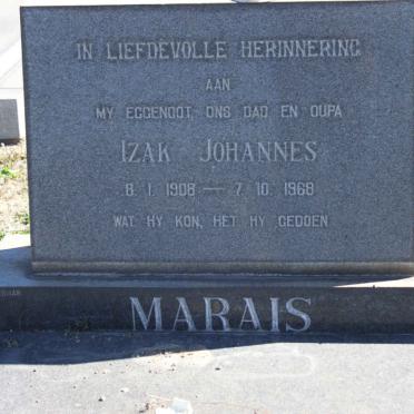 MARAIS Isak Johannes 1908-1968