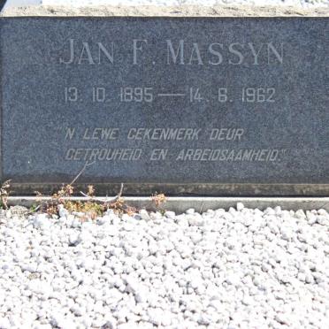 MASSYN Jan F. 1895-1962