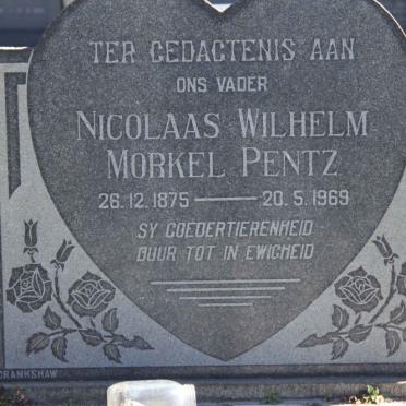 PENTZ Nicolaas Wilhelm Morkel 1875-1969