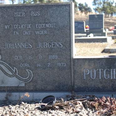 POTGIETER Johanna Jurgens 1889-1973 &amp; Susanna Elizabeth BOSHOFF nee LANDMAN 1895-1976 